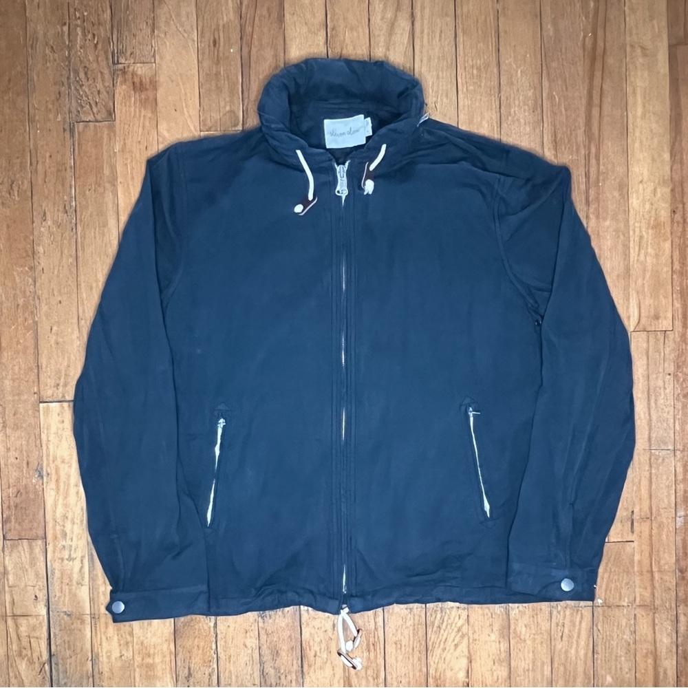 Steven Alan Navy Hooded Jacket